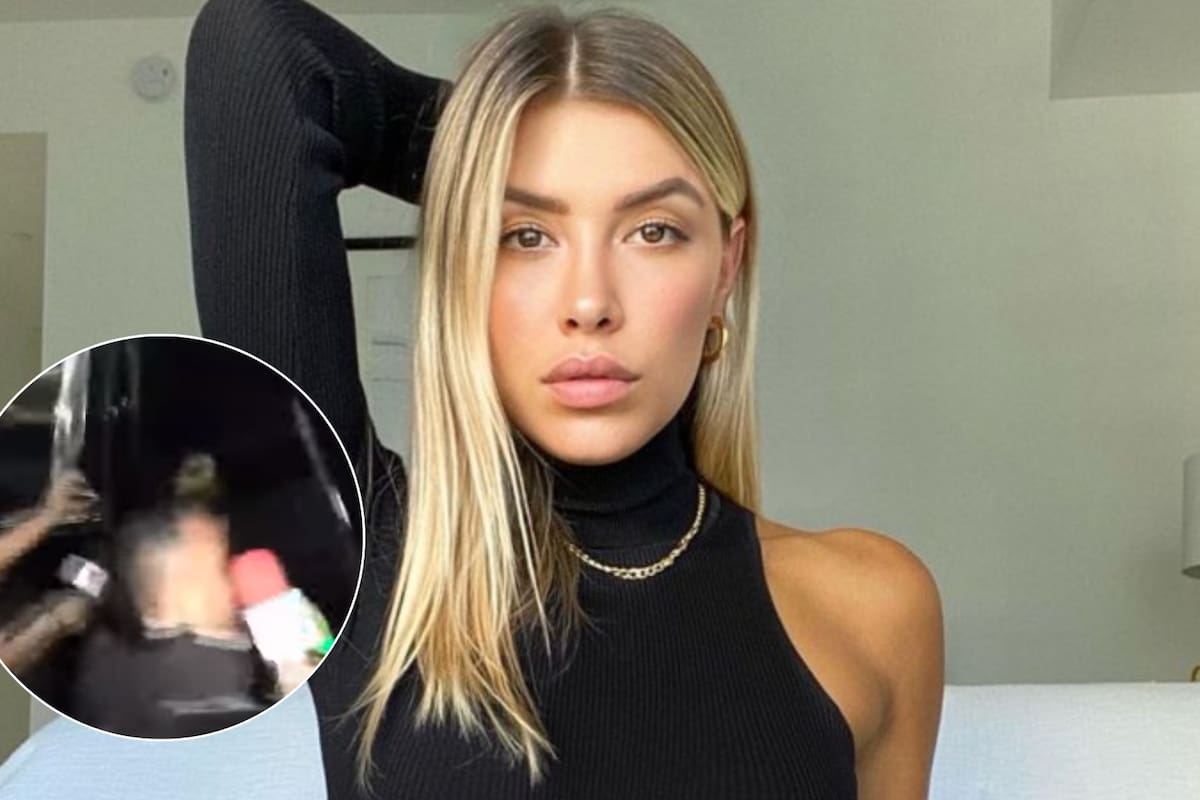 VIDEO: Michelle Salas sufre caída por intentar evitar a la prensa