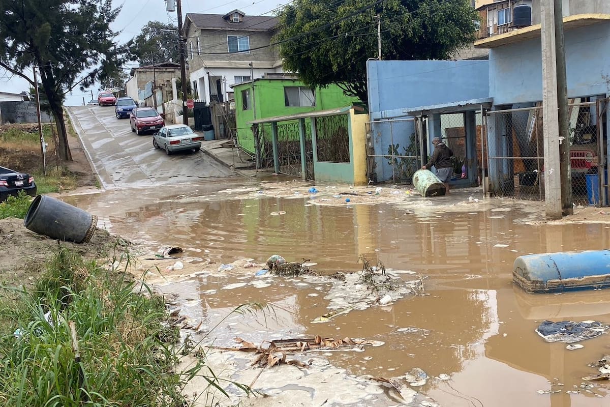 Habitantes de Las Margaritas quedan atrapados tras las lluvias