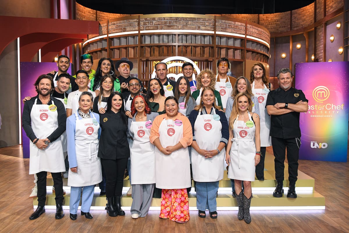 MasterChef Celebrity México celebra su décimo aniversario con una temporada histórica que reúne a 20 celebridades de diversas generaciones. / Foto: Cortesía