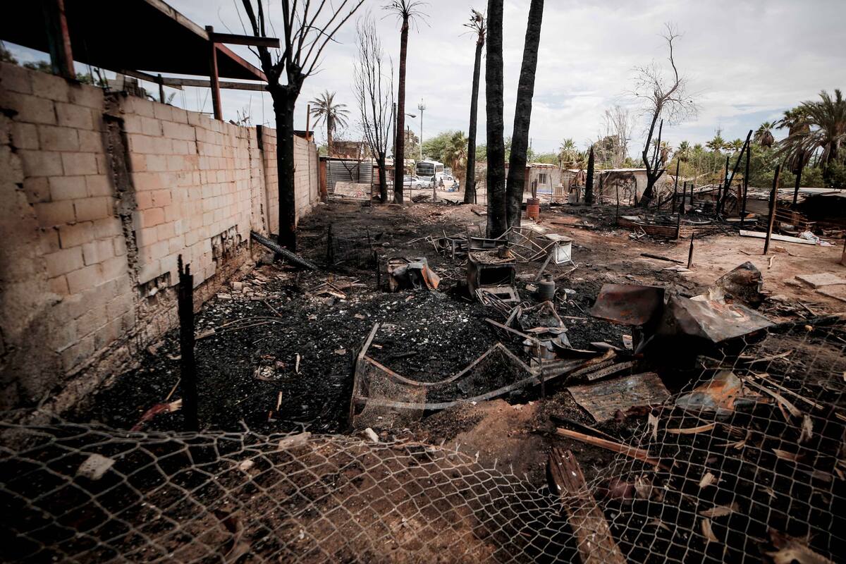 Incendio por viento causa daños a 7 casas