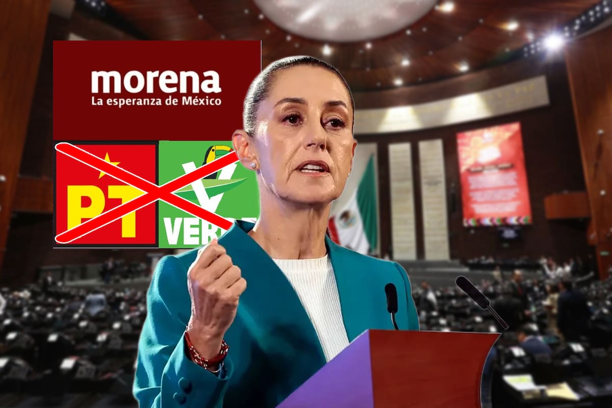 ¿Adiós a la 4T? PT y Partido Verde se distancian de Morena mientras debaten la reforma electoral