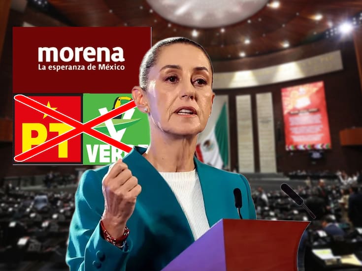 ¿Adiós a la 4T? PT y Partido Verde se distancian de Morena mientras debaten la reforma electoral