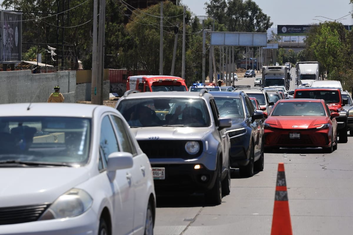 Accidente en Otay deja dos lesionados y afecta la fila de Ready Lane