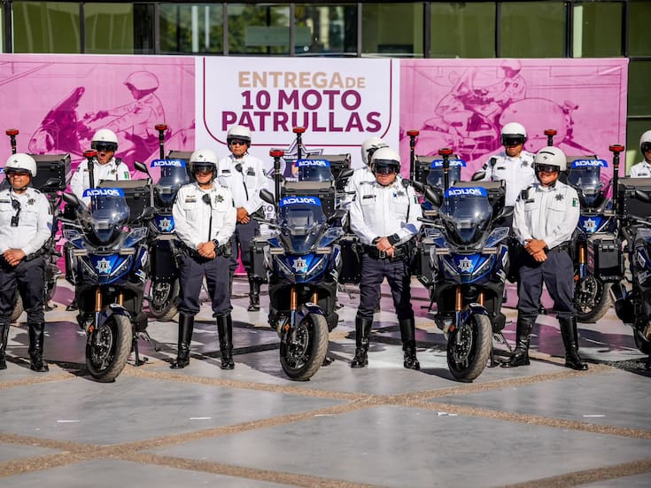 Mexicali suma 10 motopatrullas para reforzar patrullajes viales