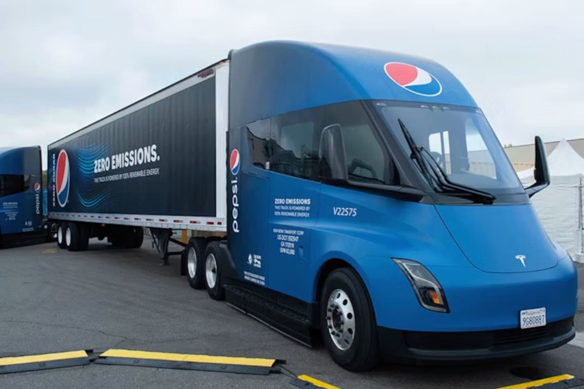 Los camiones sin conductor ya dejaron de ser una prueba y ahora transportan productos de PepsiCo todos los días
