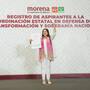 Célida López Cárdenas se registra por Morena