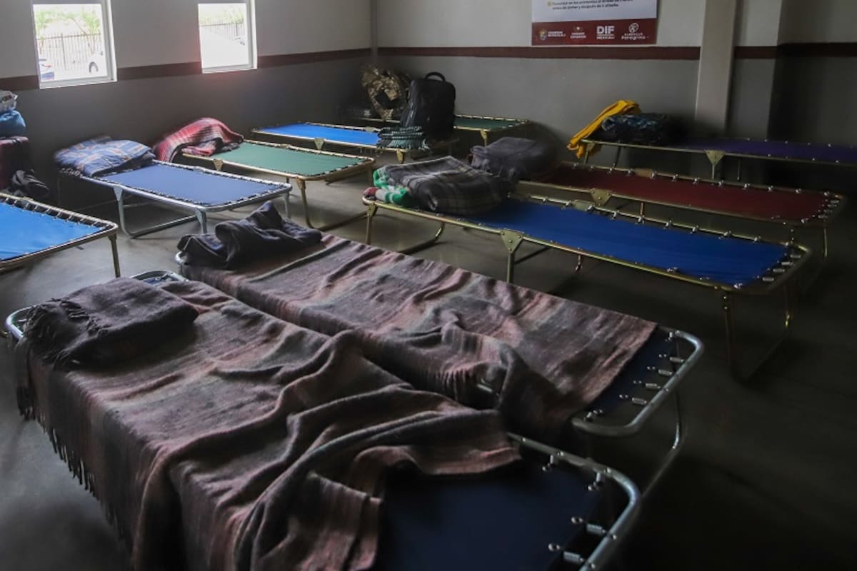 Afluencia de migrantes en mega albergues ha sido menor a las expectativas