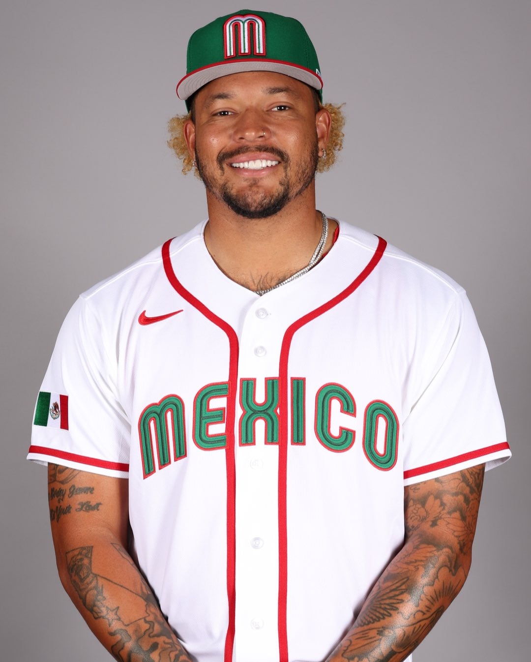 Taijuan Walker, abridor de México para el juego contra Brasil. (Foto: @mexicobeis)