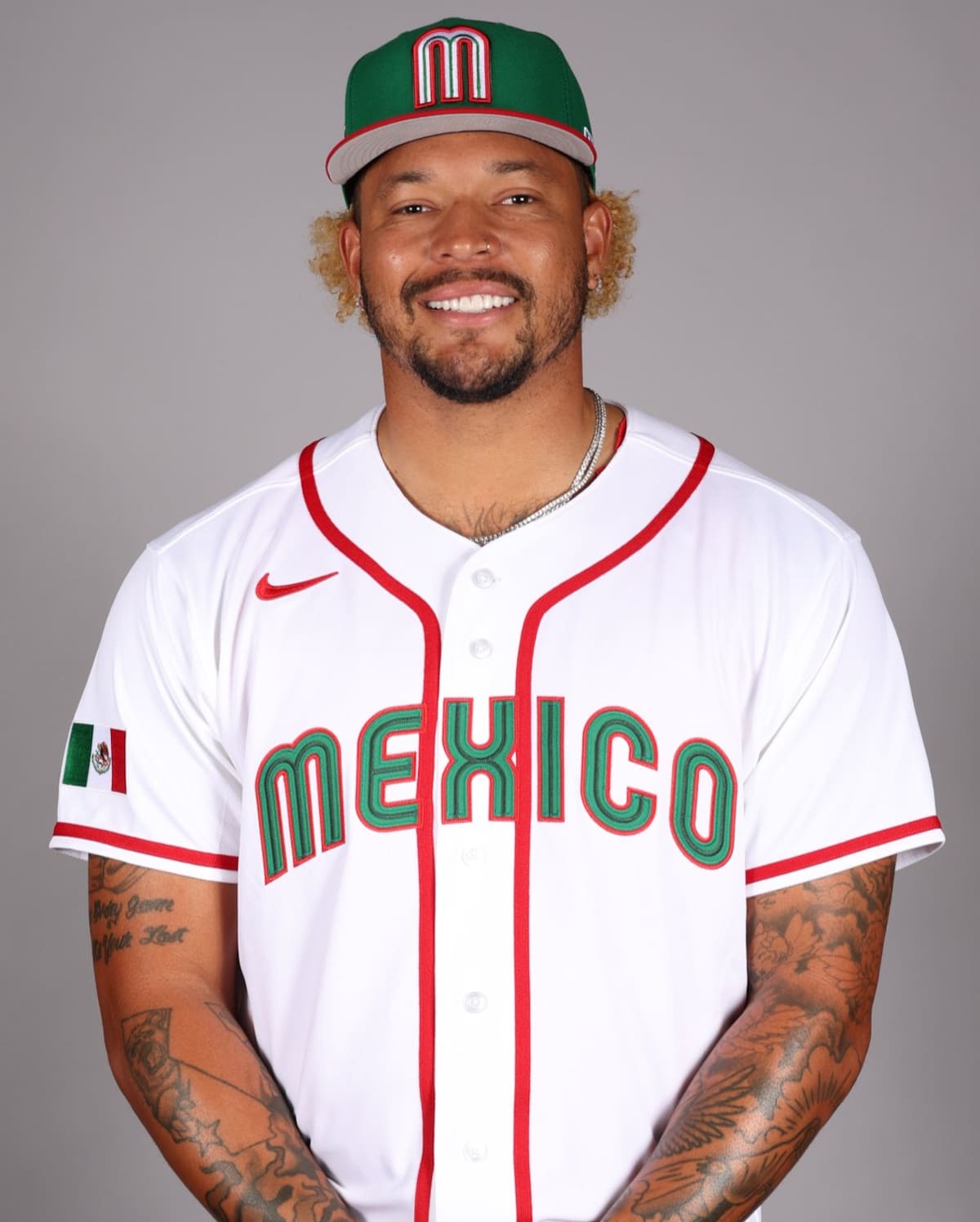 Taijuan Walker, abridor de México para el juego contra Brasil. (Foto: @mexicobeis)