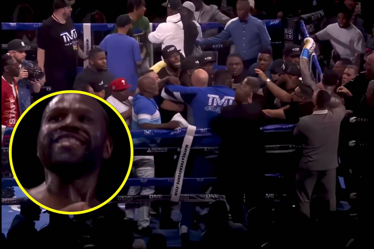 Mayweather Jr. vs Gotti III: ¡La primera pelea se convirtió en todo un escándalo!