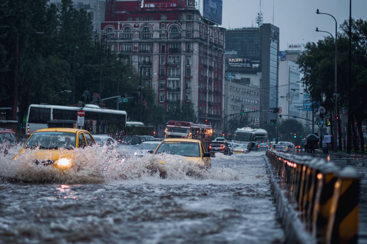 Nuevo frente frío dejará lluvias torrenciales y bajas temperaturas el sábado, domingo y lunes en estos estados