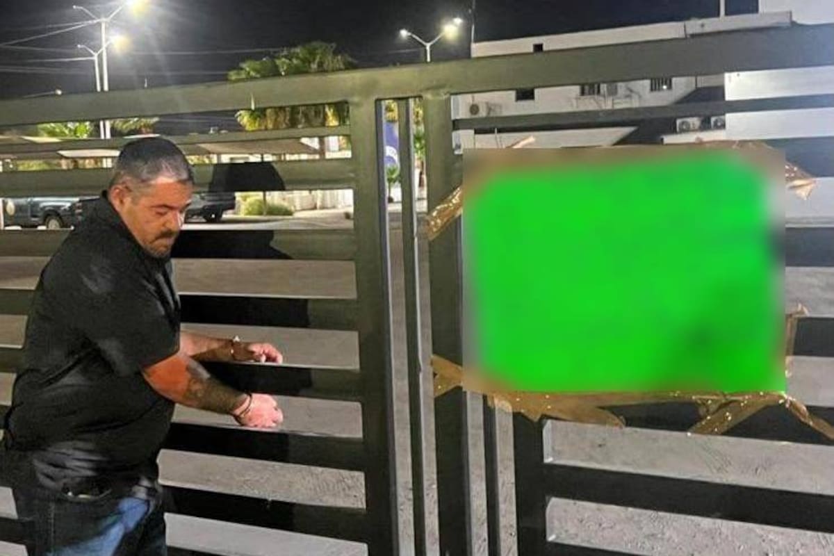Abandonan a hombre amarrado a un cerco tras millonario robo en ejido de San Luis Río Colorado