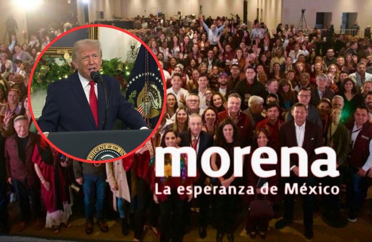 El Consejo Nacional del partido Movimiento Regeneración Nacional (Morena) rechazó las declaraciones sobre México de Donald Trump. | Foto: Especial