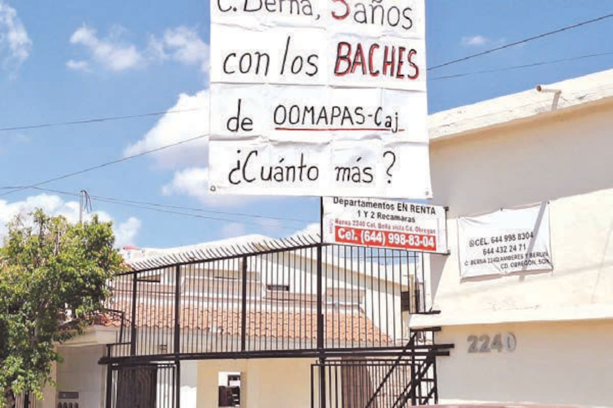 Exigen vecinos reparación de calle tras obras realizadas hace cinco años en Ciudad Obregón