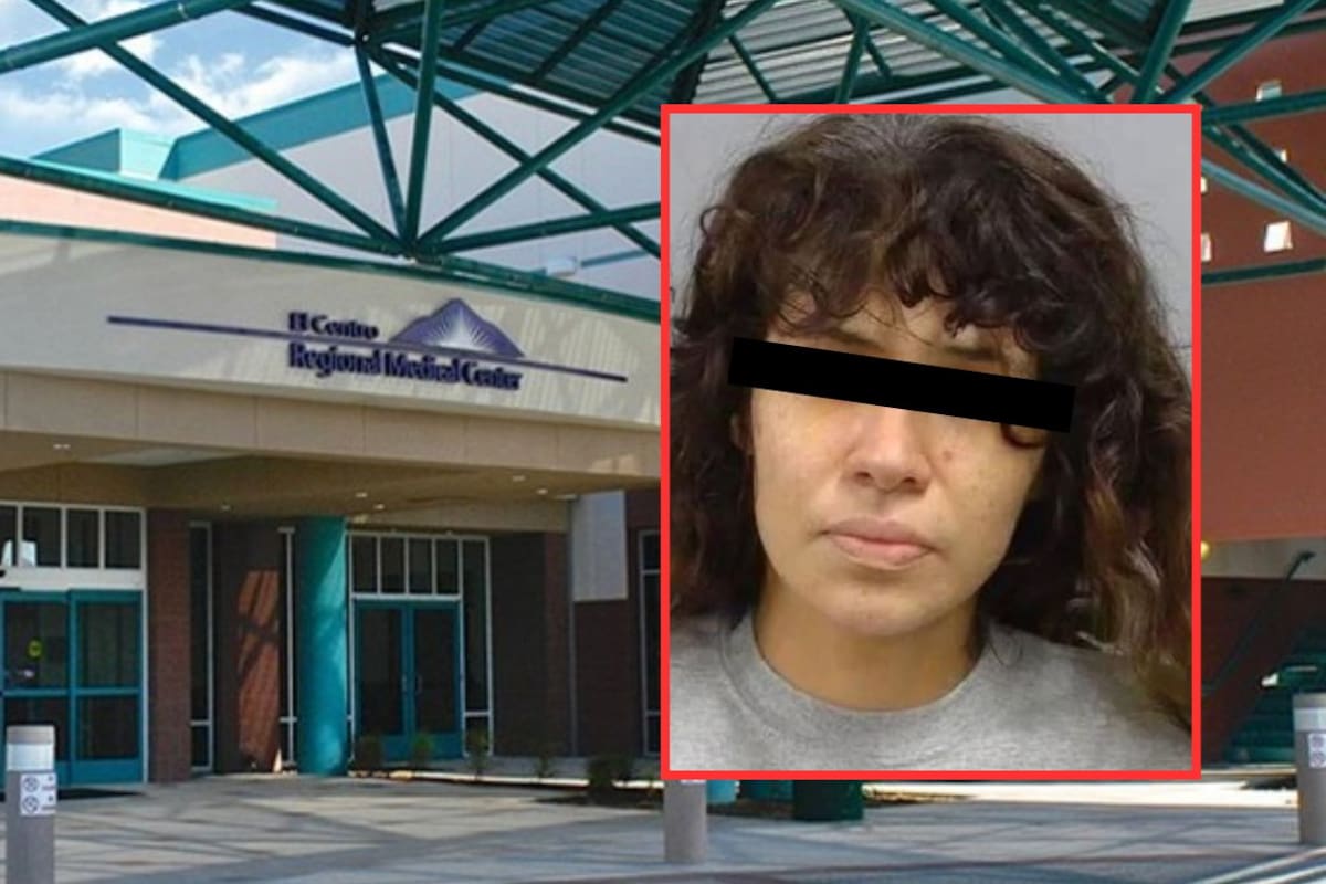 Ubican en Mexicali a mujer que escapó de hospital en El Centro, California; ya está bajo custodia en EEUU con una fianza fijada en 45 mil dólares