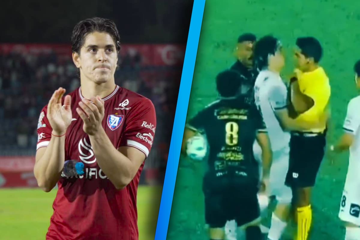 Leo Sámano del Tepatitlán es suspendido 4 juegos por golpear a árbitro en la Liga Expansión MX