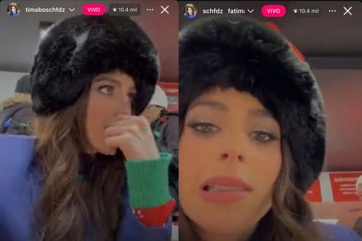 Prohíben a Fátima Bosch grabarse mientras come hamburguesa y el momento quedó grabado, esta fue su reacción