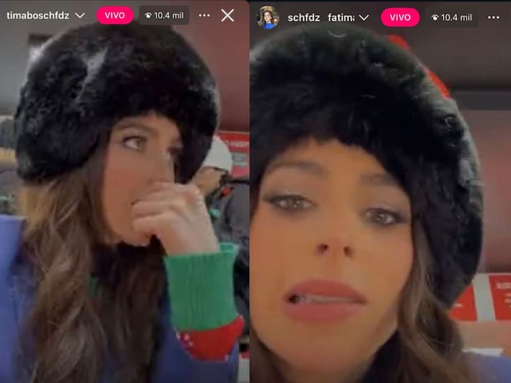 Prohíben a Fátima Bosch grabarse mientras come hamburguesa y el momento quedó grabado, esta fue su reacción