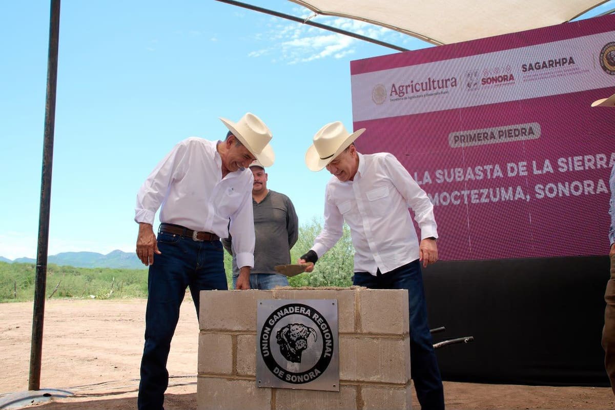 Nueva Subasta Ganadera en Moctezuma beneficiará a más de 8 mil productores de Sonora al mejorar la comercialización y reducir costos de traslado