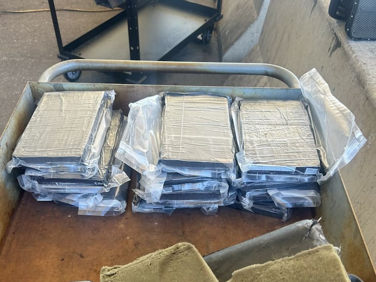 Patrulla Fronteriza asegura 13 kilos de fentanilo en punto de revisión migratorio