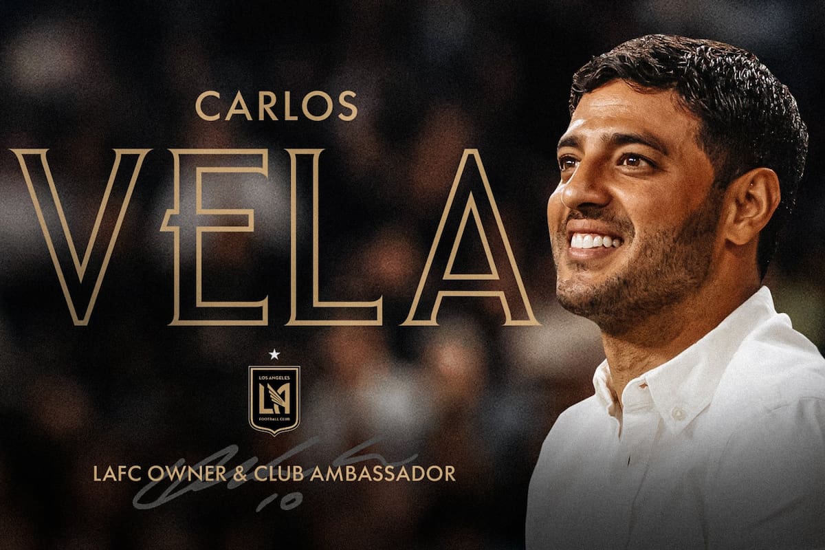 Carlos Vela se convirtió en uno de los propietarios del LAFC