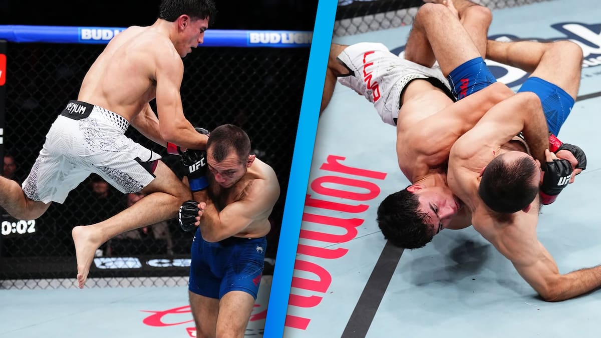 Santiago Luna mantiene su invicto en UFC Fight Night con dominio total sobre Ángel Pacheco en la Arena CDMX