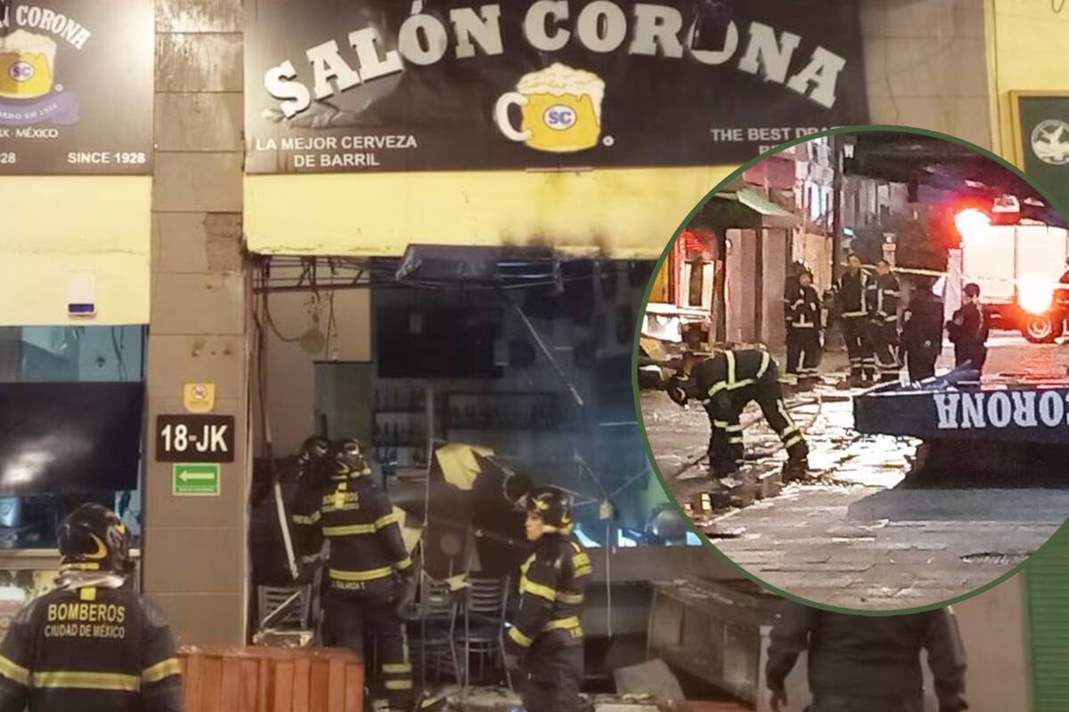 Salón Corona: Explota en CDMX sucursal del restaurante; esto se sabe