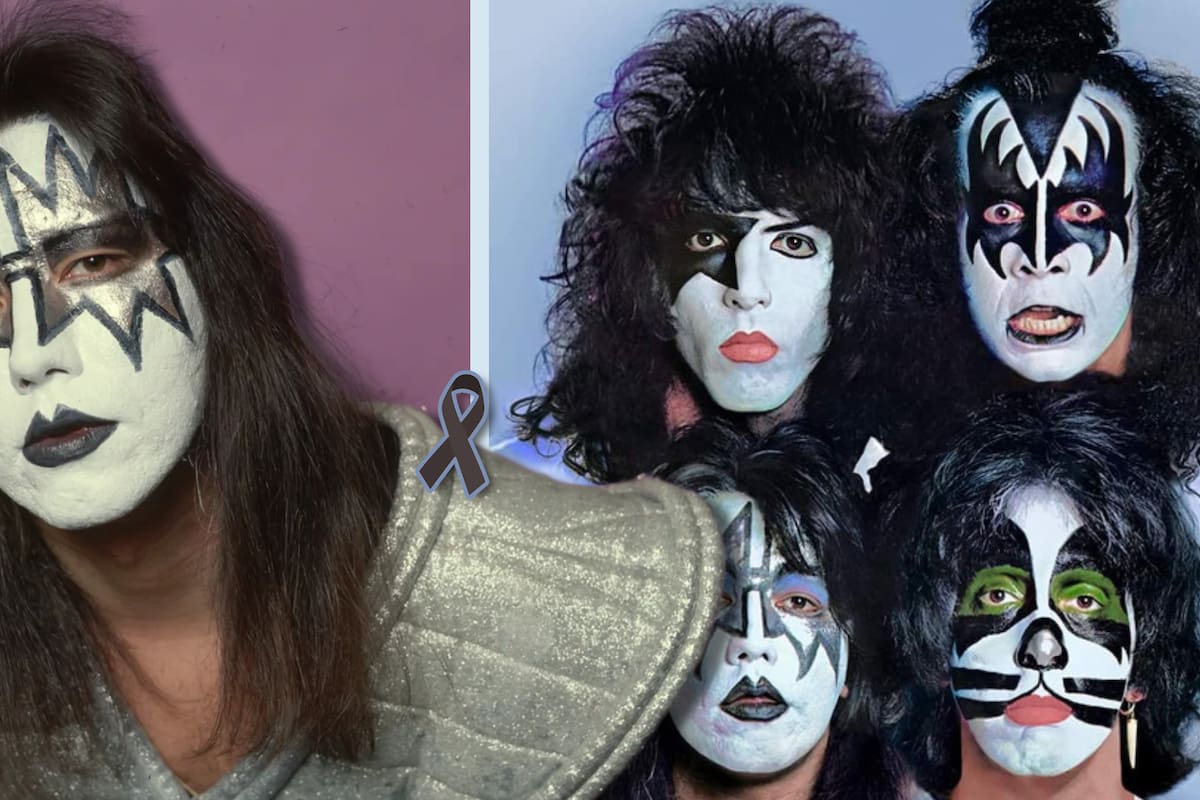 Así reaccionaron los integrantes de Kiss a la muerte de su guitarrista Ace Frehley; “fue un soldado del rock esencial e irreemplazable”
