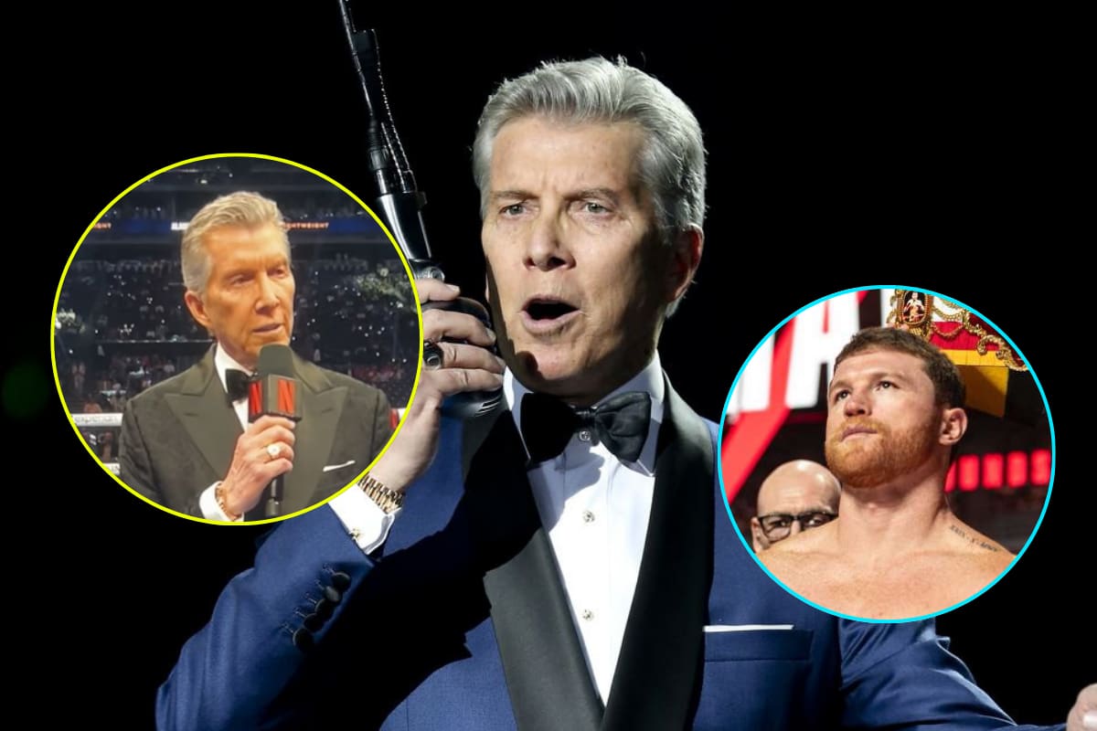 El histórico Michael Buffer se equivoca en la presentación de Canelo Álvarez: “Guadalajara, Sinaloa, México”