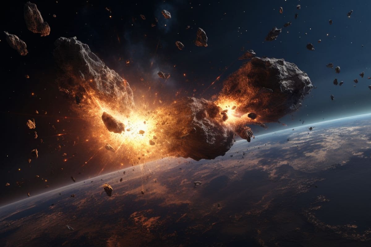 Fragmentos del asteroide destruido por la NASA podrían regresar a la Tierra
