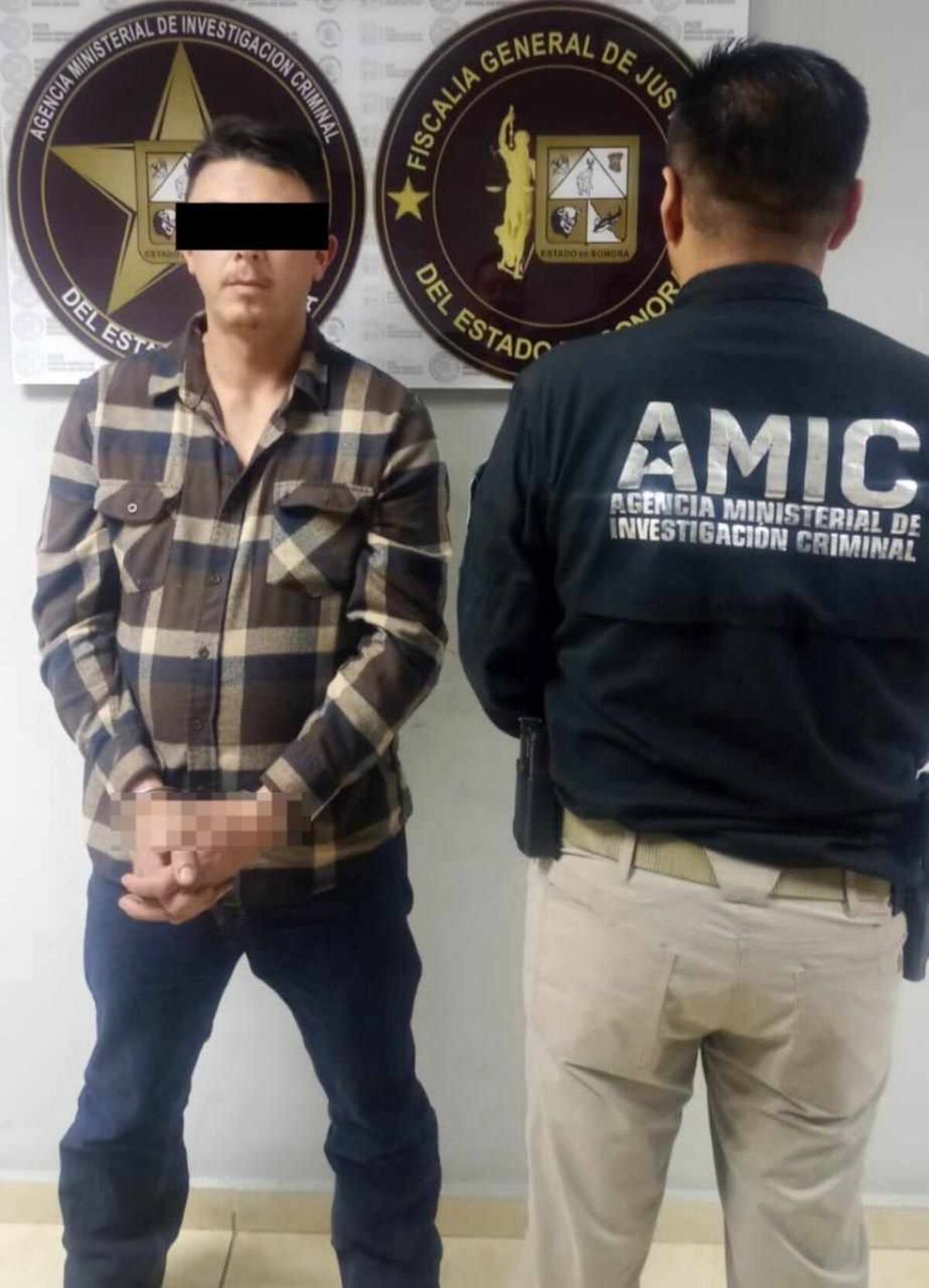 Detenido por desaparición forzada en Nogales. / AMIC.