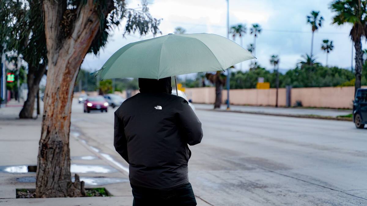 Para este miércoles pudieran presentarse lluvias aisladas en algunas zonas de Ensenada.