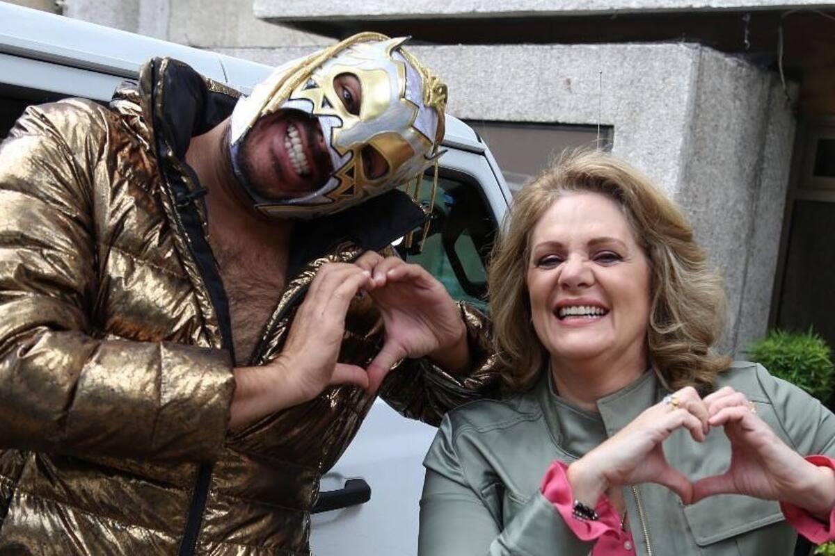 VIDEO: Erika Buenfil aseguró que ni conocía a Escorpión Dorado antes de que la entrevistara