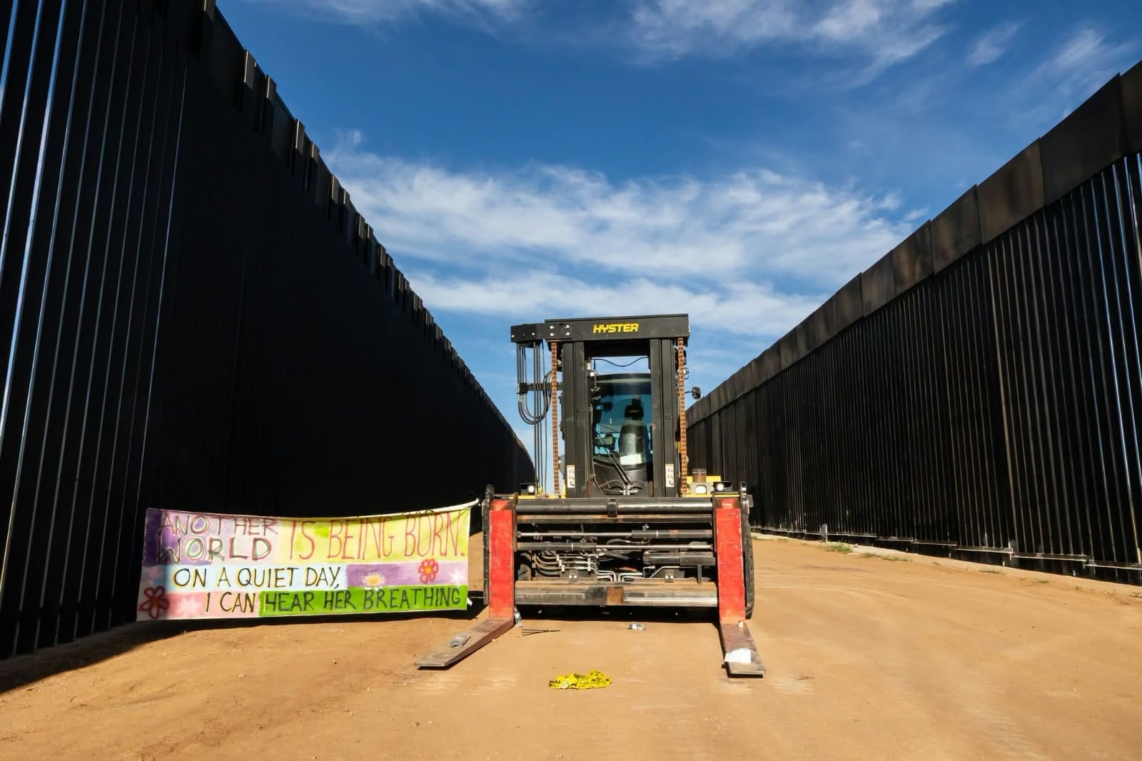Activistas estadounidenses preparan nuevo campamento contra muro fronterizo