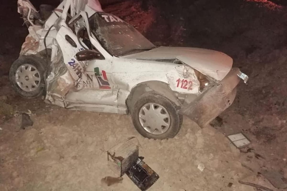 Choque deja un muerto en carretera al Aeropuerto