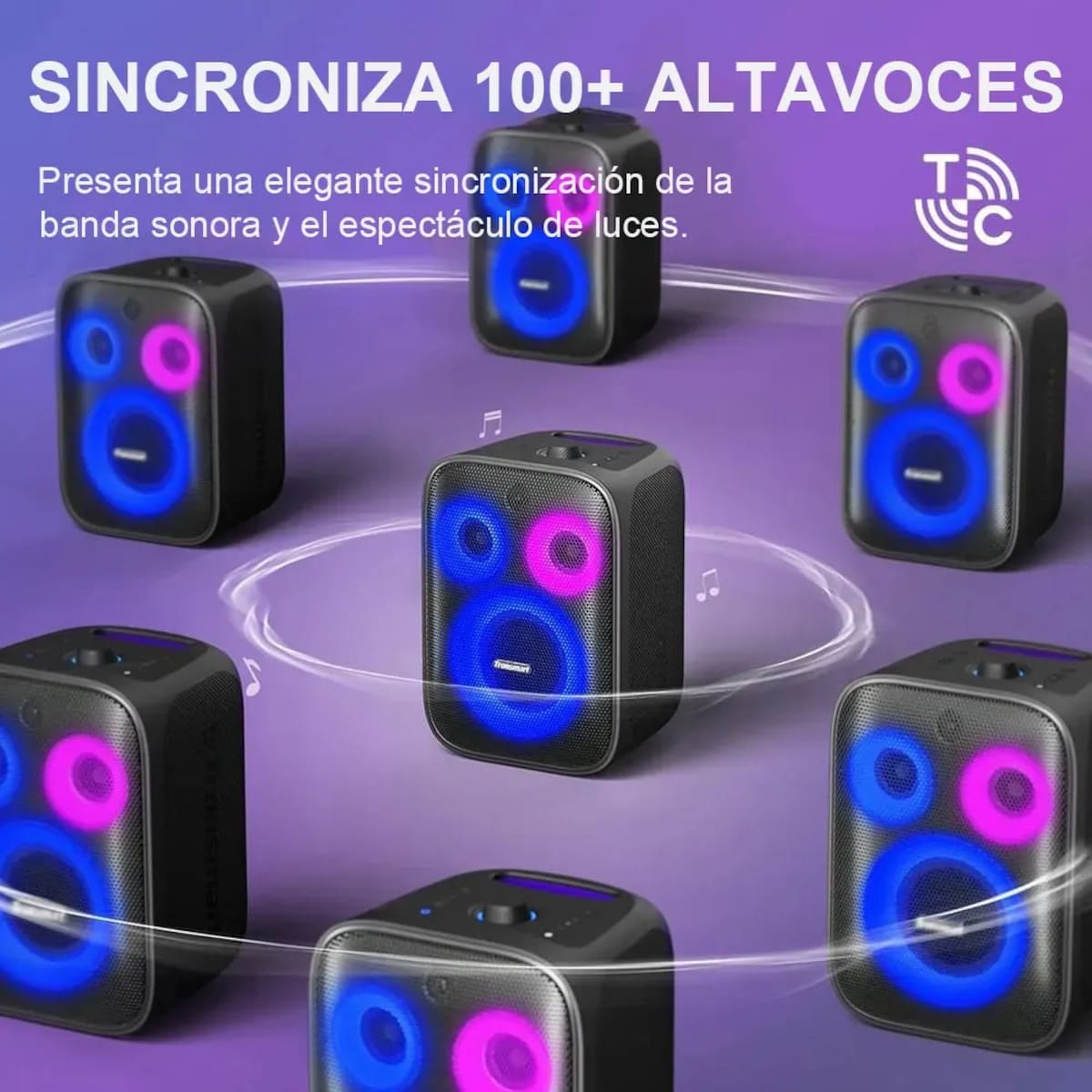 Bocina portátil de alta potencia | Mercado Libre