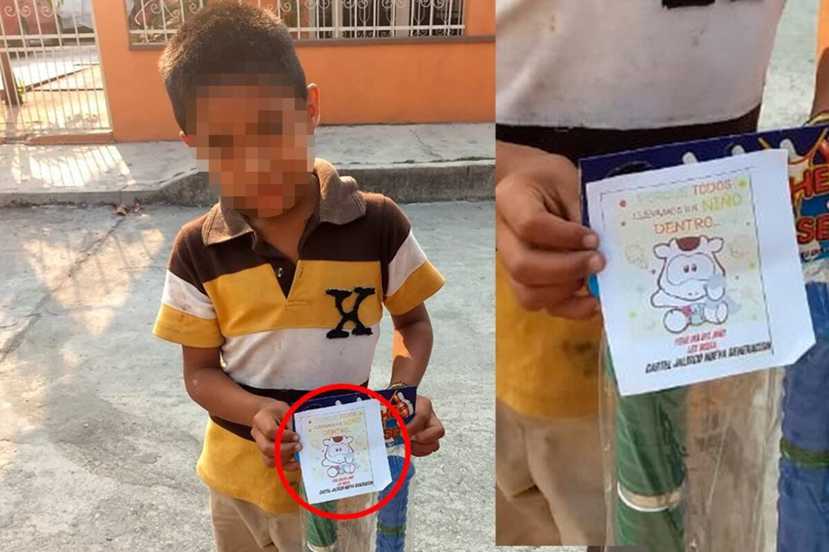 CJNG habría regalado juguetes a niños en Veracruz