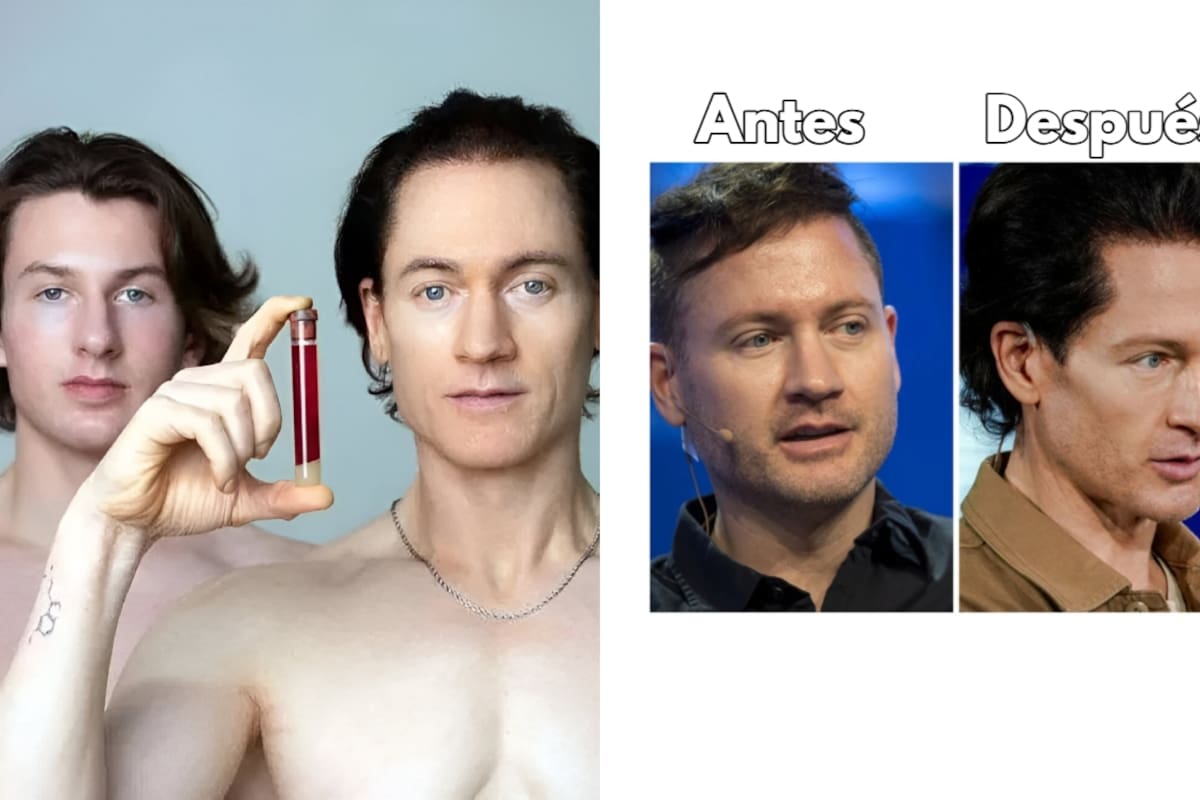 Conoce a Bryan Johnson, el millonario que busca vencer el envejecimiento… incluso con la sangre de su hijo