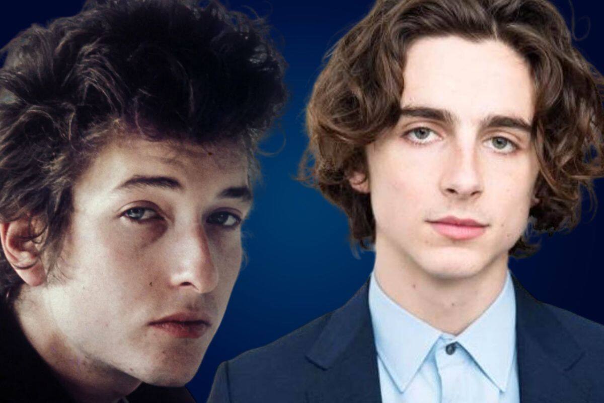 Así luce Timothee Chalamet de Dune como Bob Dylan