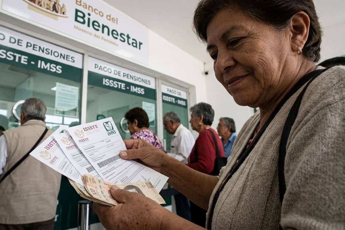 Pensión IMSS e ISSSTE: Se confirman pago triple en noviembre para adultos mayores y de esta manera lo podrán recibir