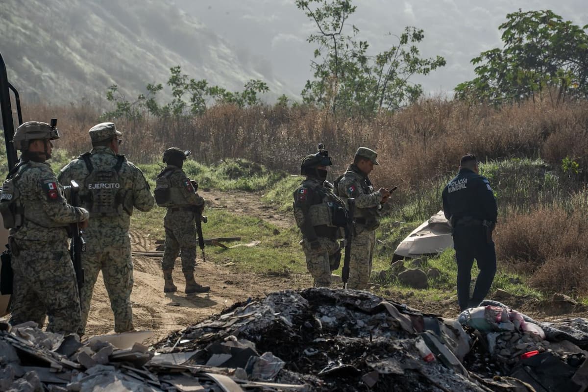 Hallan persona calcinada con huellas de violencia en la colonia Nuevo Milenio