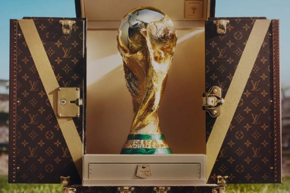 Louis Vuitton llevará el trofeo del Mundial 2026 al campo dentro de un cofre hecho a mano