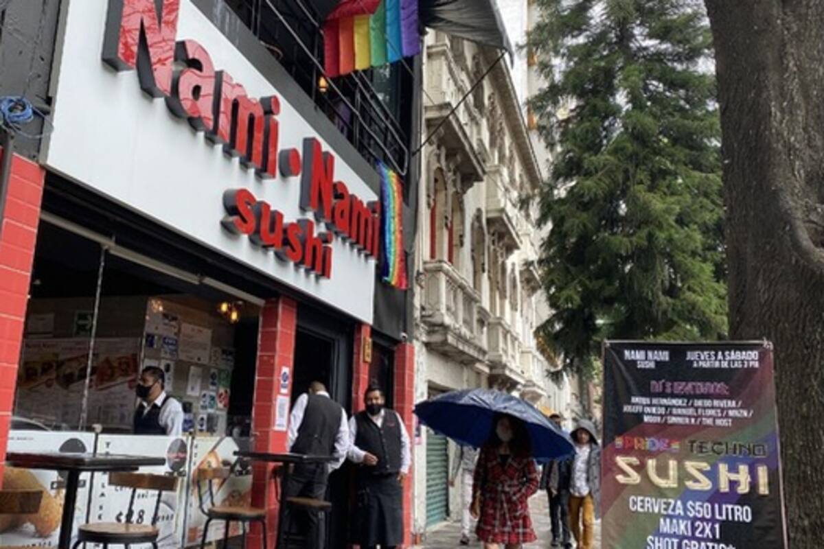 La calle en Zona Rosa que es territorio de la comunidad LGBTQI+