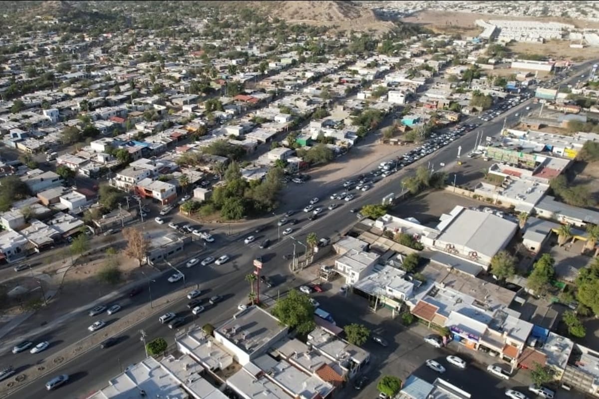 Nueva intersección y cambios de sentido buscan agilizar tráfico en el Surponiente de Hermosillo, ¿cuáles son?