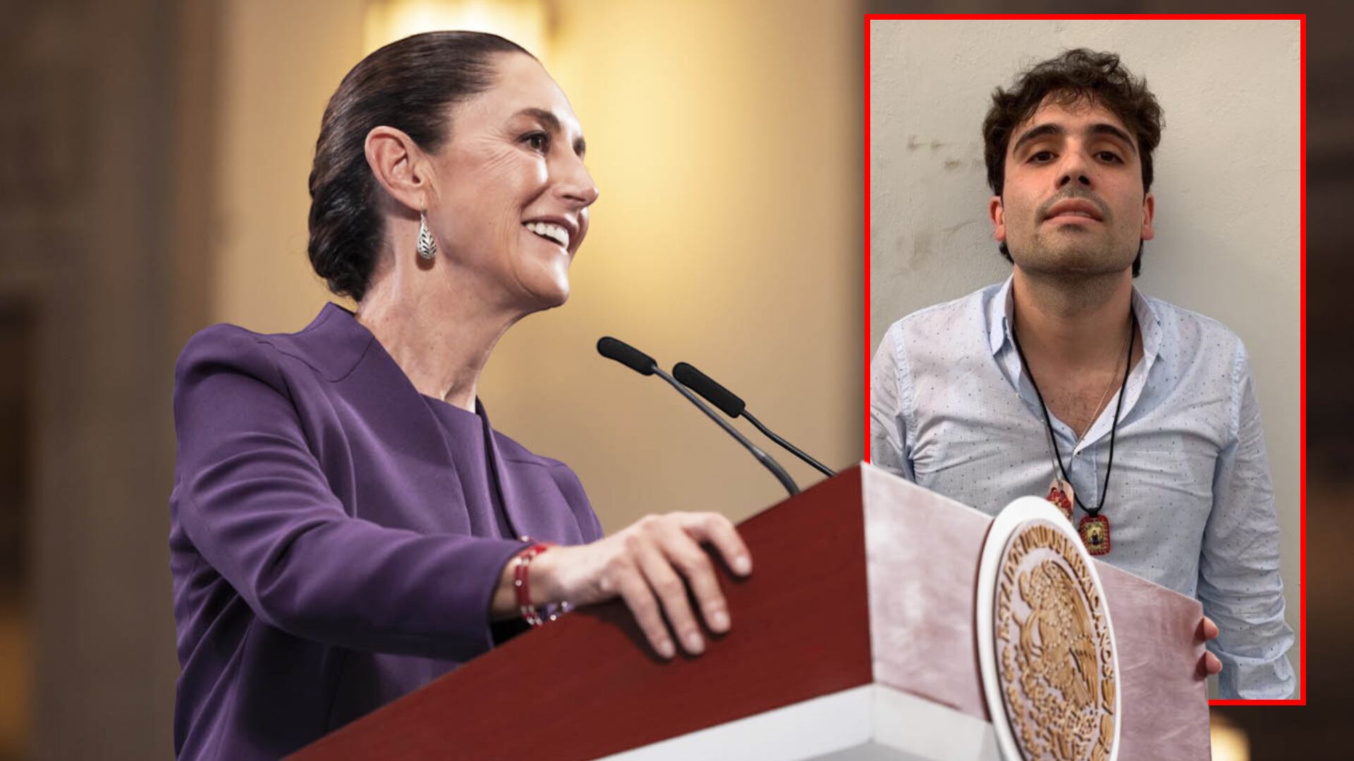 sheinbaum ovidio. Foto: Especial