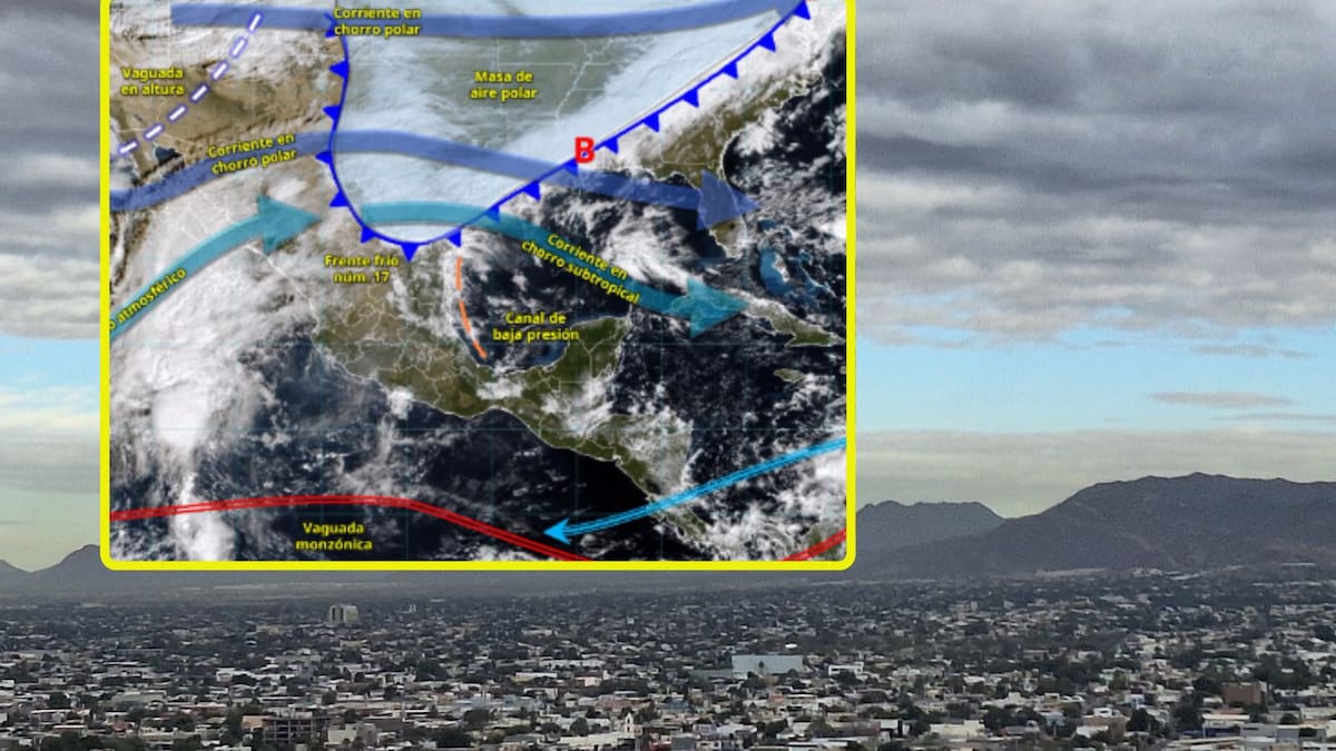Frente frío 17 y gran masa de aire polar van a ‘congelar’ estas ciudades mañana martes y miércoles; caerán fuertes lluvias mientras el ‘viento de Norte’ superará las rachas de 70 km/h