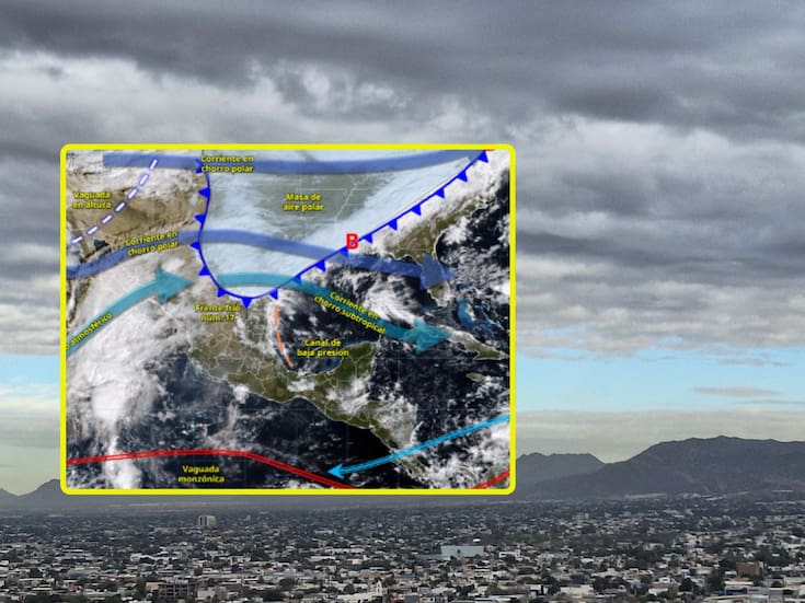 Frente frío 17 y gran masa de aire polar van a ‘congelar’ estas ciudades martes y miércoles; caerán fuertes lluvias mientras el ‘viento de Norte’ superará las rachas de 70 km/h