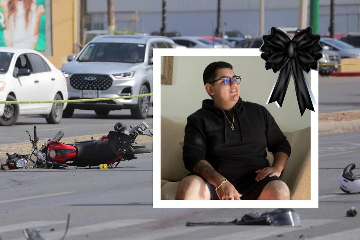 Josué, motociclista que murió en fatal accidente en Hermosillo soñaba con ayudar a su mamá