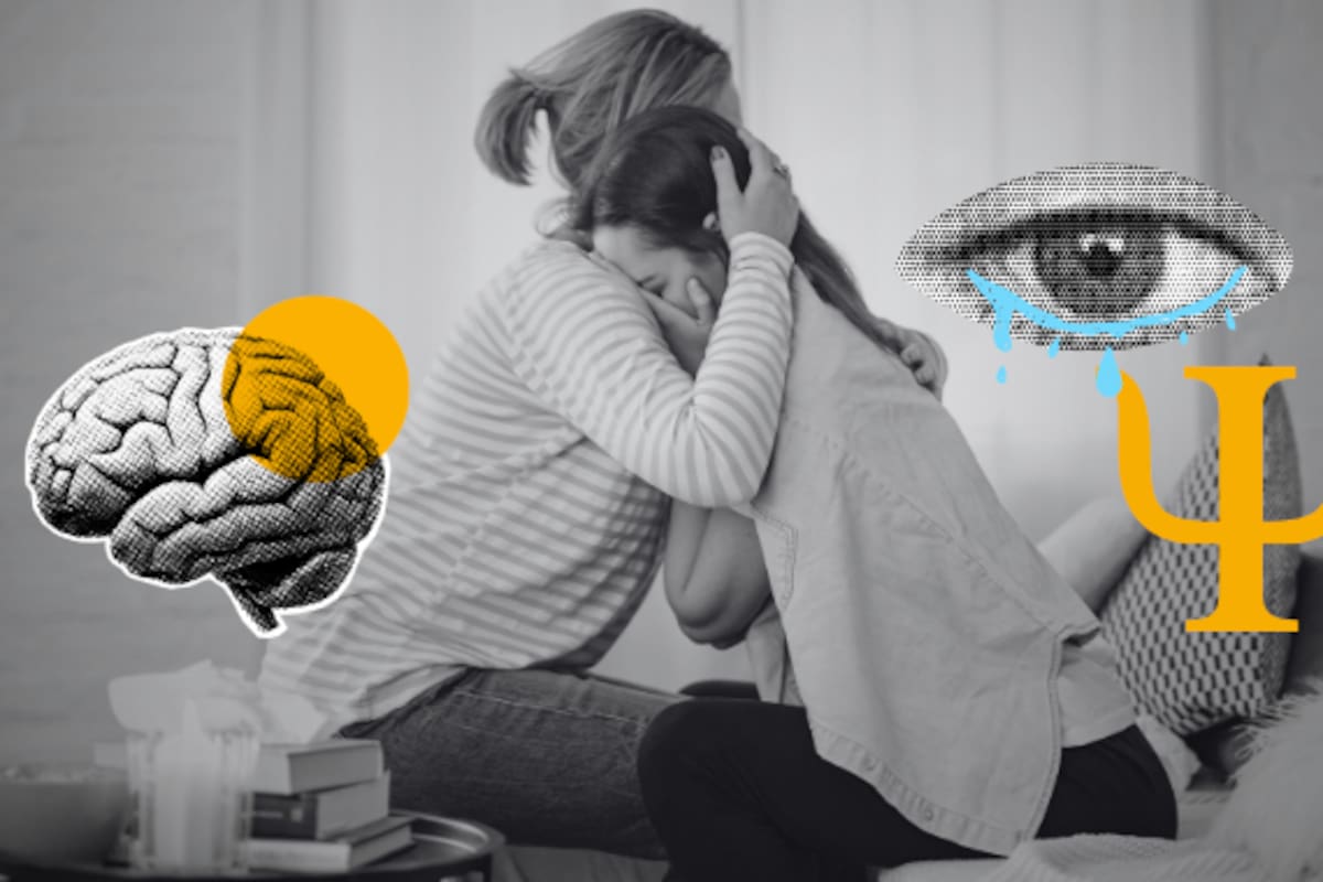 ¿Por qué lloramos durante una conversación seria? Psicóloga explica la razón