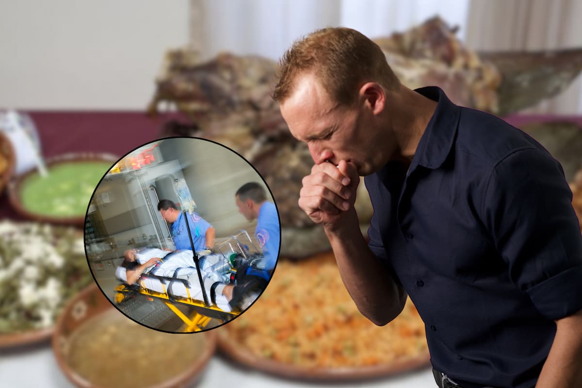 Hombre muere al atragantarse con barbacoa durante reunión familiar en Puebla; expertos recuerdan la importancia de conocer primeros auxilios